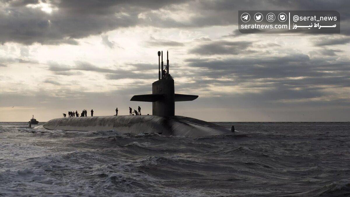 زیردریایی اتمی آمریکا به آب‌های خلیج فارس وارد شد