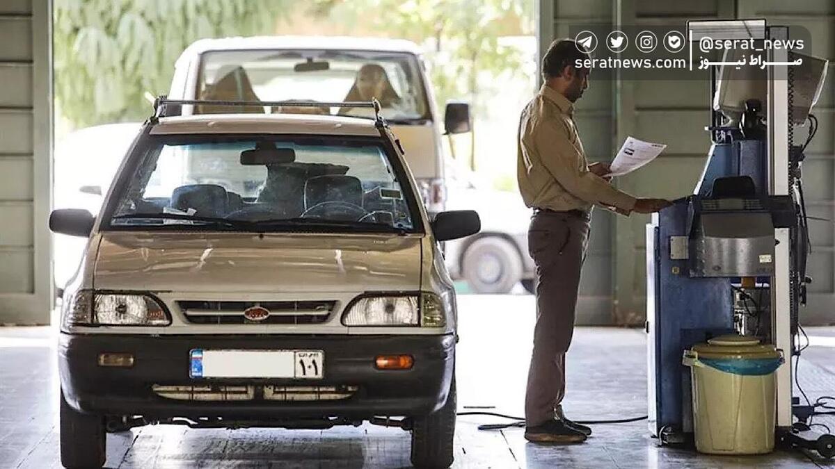 ۳ میلیون برگ جریمه فقط برای نداشتن معاینه فنی صادر شد