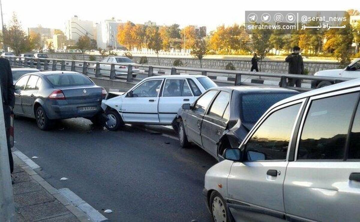 سالانه ۲۷۰ تا ۳۰۰ هزار تصادف در ایران رخ می‌دهد
