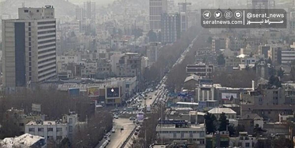 هوای تهران آلوده است