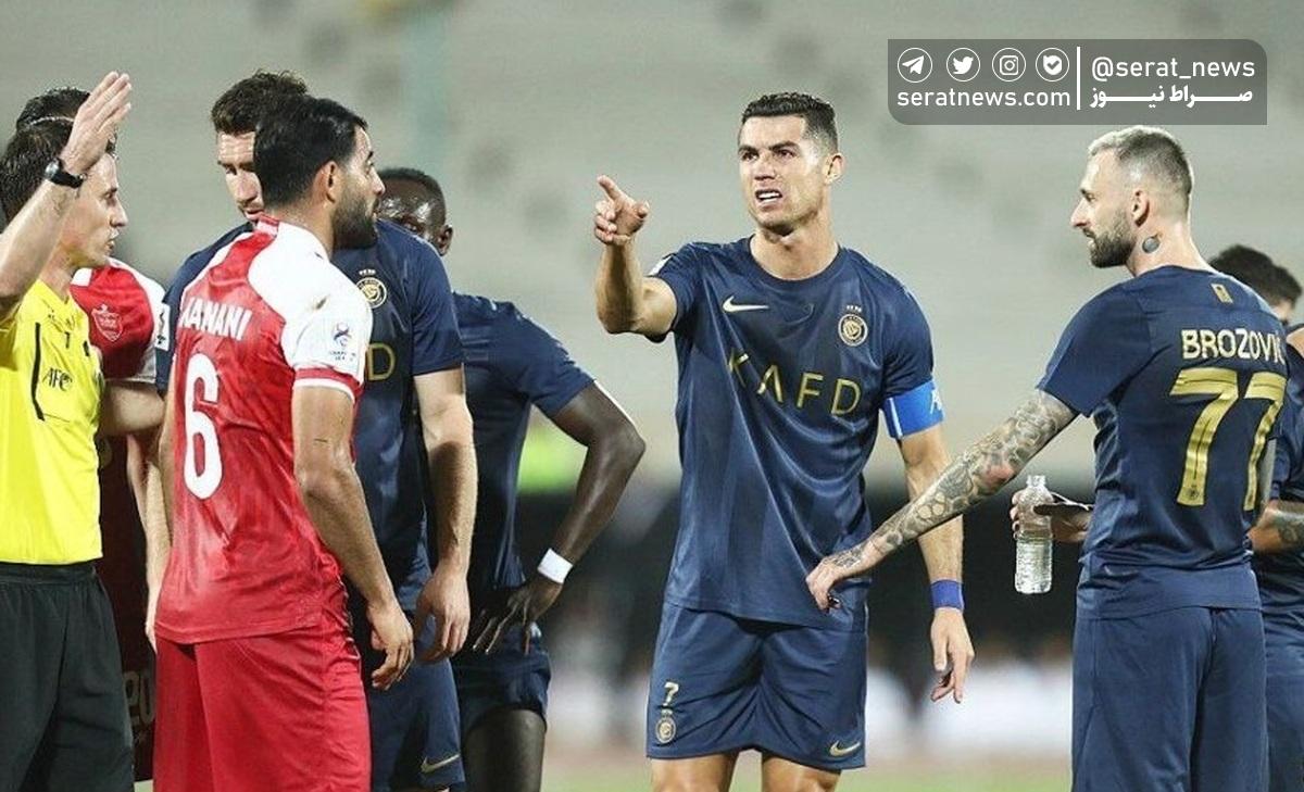 رابطه جالب جریمه پرسپولیسی‌ها و رونالدو!