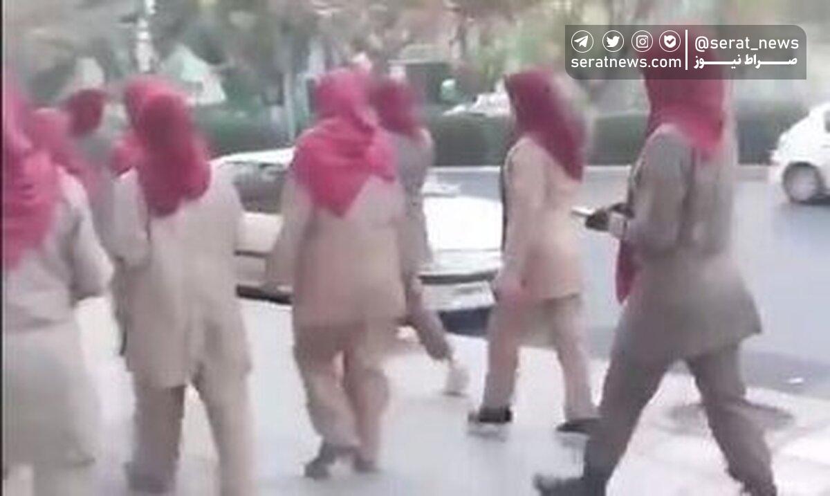 حضور زنان با لباس منافقین در تهران! + فیلم / توضیحات یک مقام امنیتی