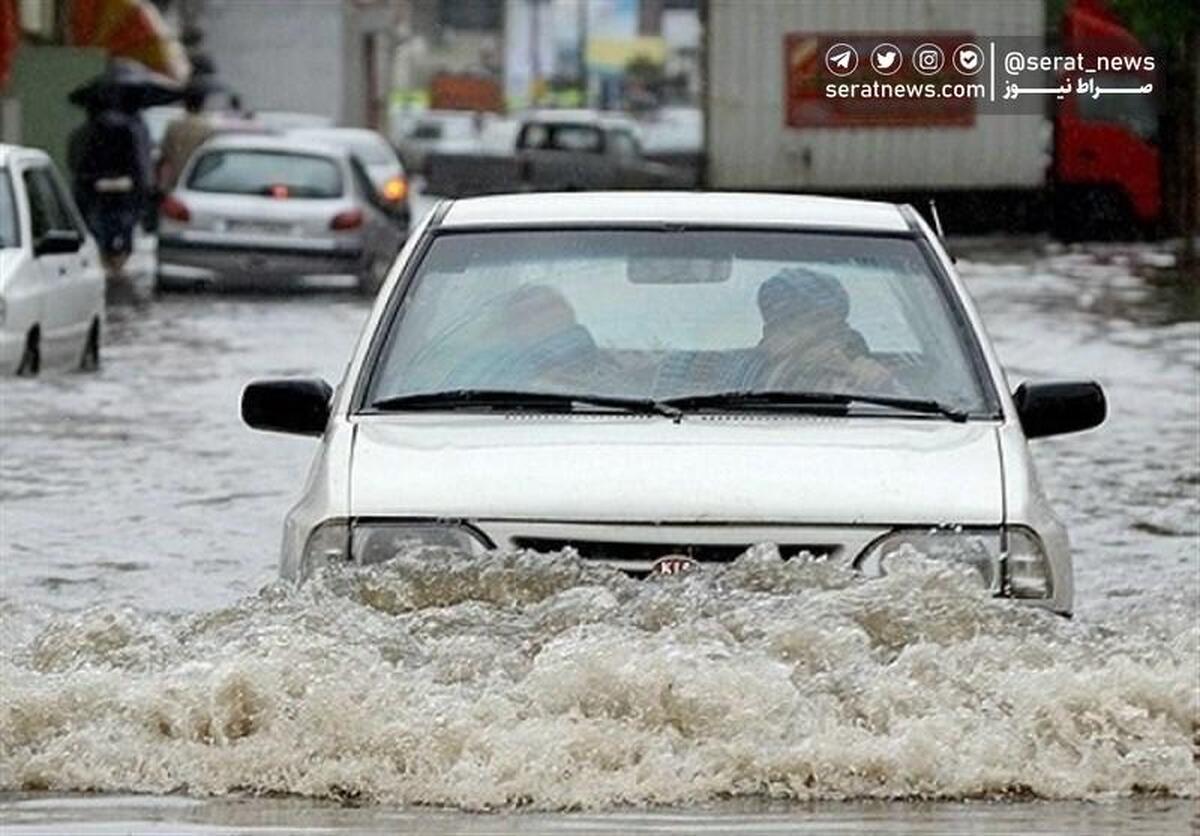 هشدار سطح قرمز بارندگی برای ۷ استان