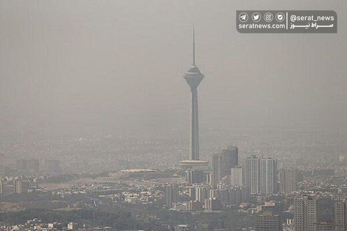 وضعیت ناسالم برای هوای تهران