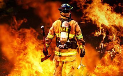 فوری / آتش سوزی هتل در حال ساخت در خیابان سمیه + فیلم