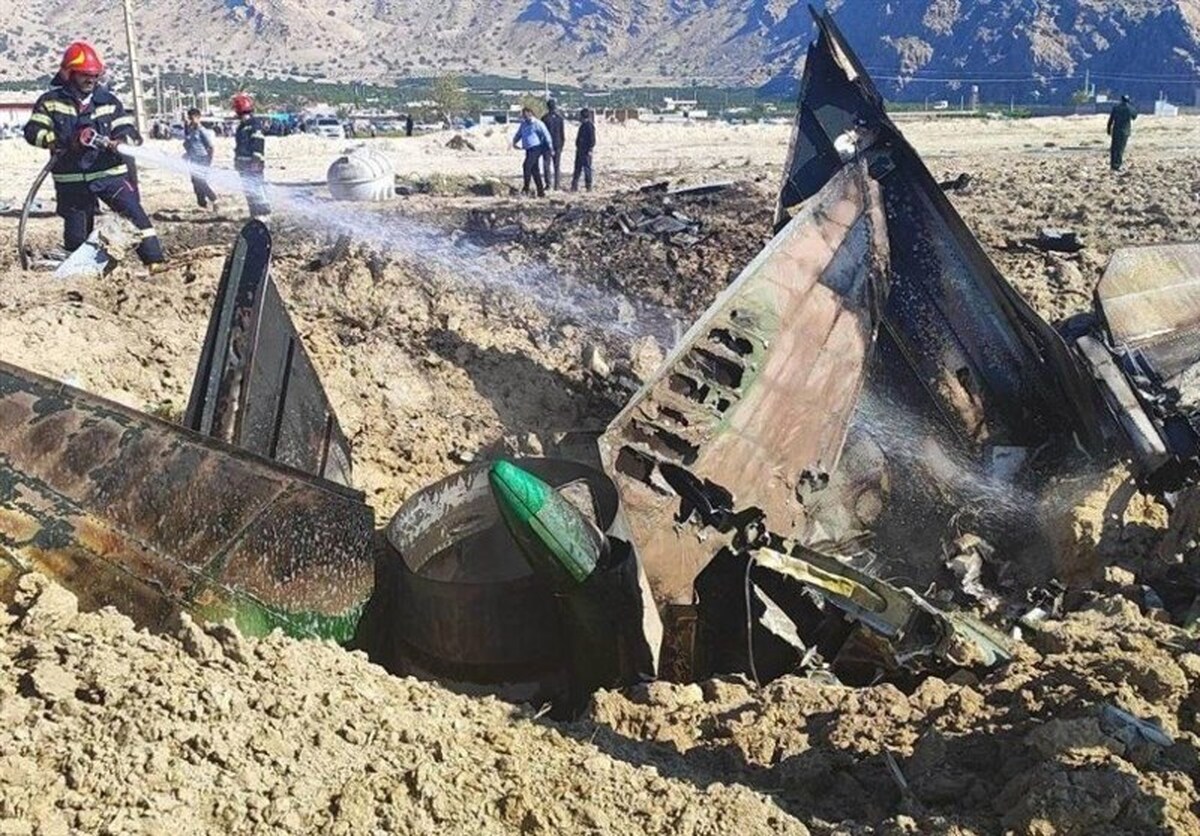 سقوط جنگنده سوخو۲۲ در کازرون / اطلاعیه سپاه پاسداران