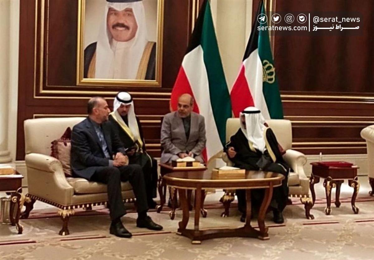 ابلاغ سلام امیر جدید کویت به مقام معظم رهبری