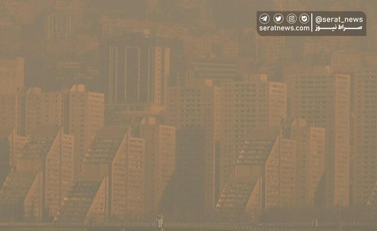 کیفیت هوای تهران در وضعیت قرمز است