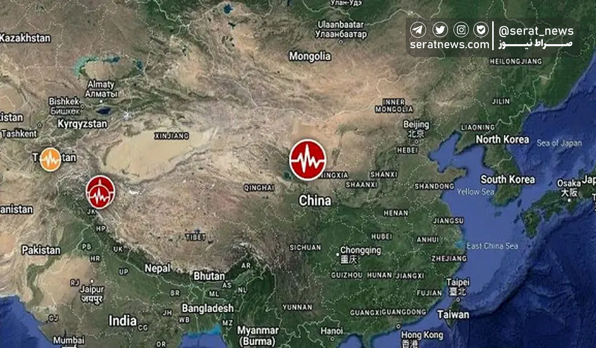 زلزله ۶.۲ ریشتری چین را لرزاند