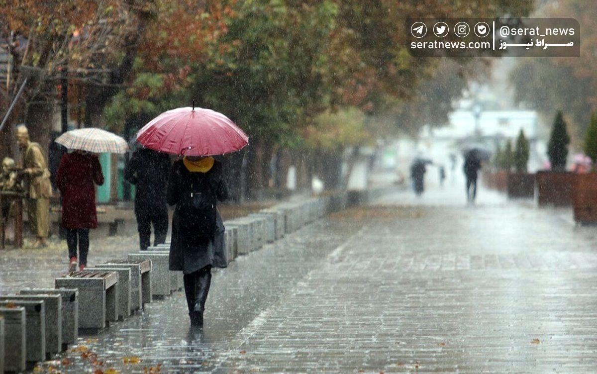 بارش برف و باران در غرب کشور از فردا پیش بینی می‌شود