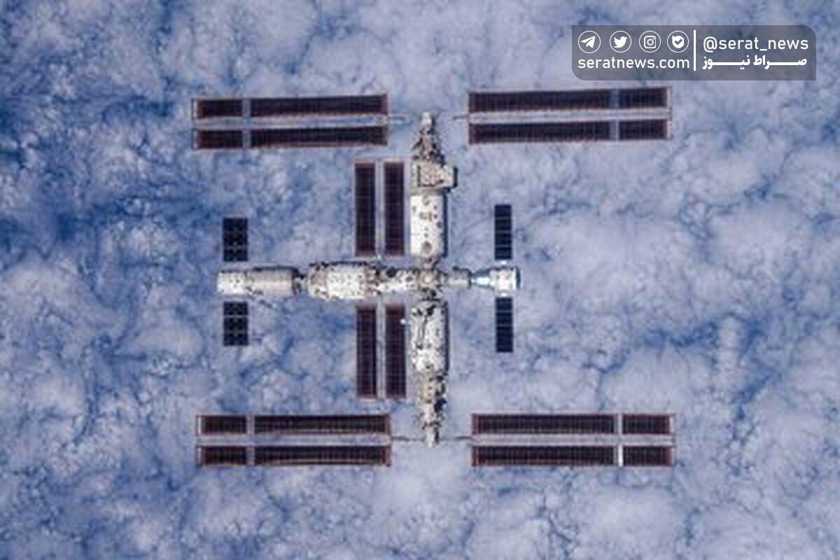 چین ایستگاه فضایی خود را کامل کرد + عکس