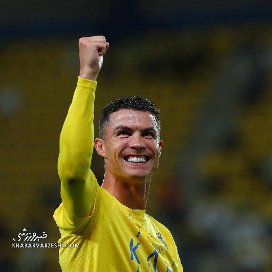 خوشحالی خاص رونالدو بعد از هت‌تریک جذاب/ به من بگویید CR7! +تصاویر