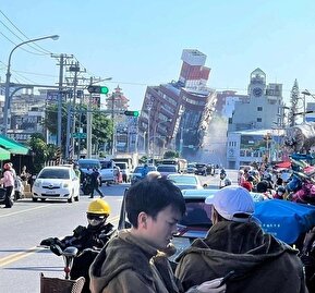 تصاویر/ زلزله ۷.۴ ریشتری در تایوان