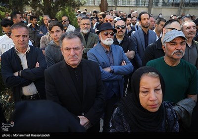 تشییع پیکر رضا داودنژاد