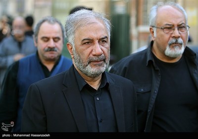 تشییع پیکر رضا داودنژاد