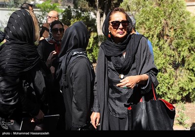 تشییع پیکر رضا داودنژاد