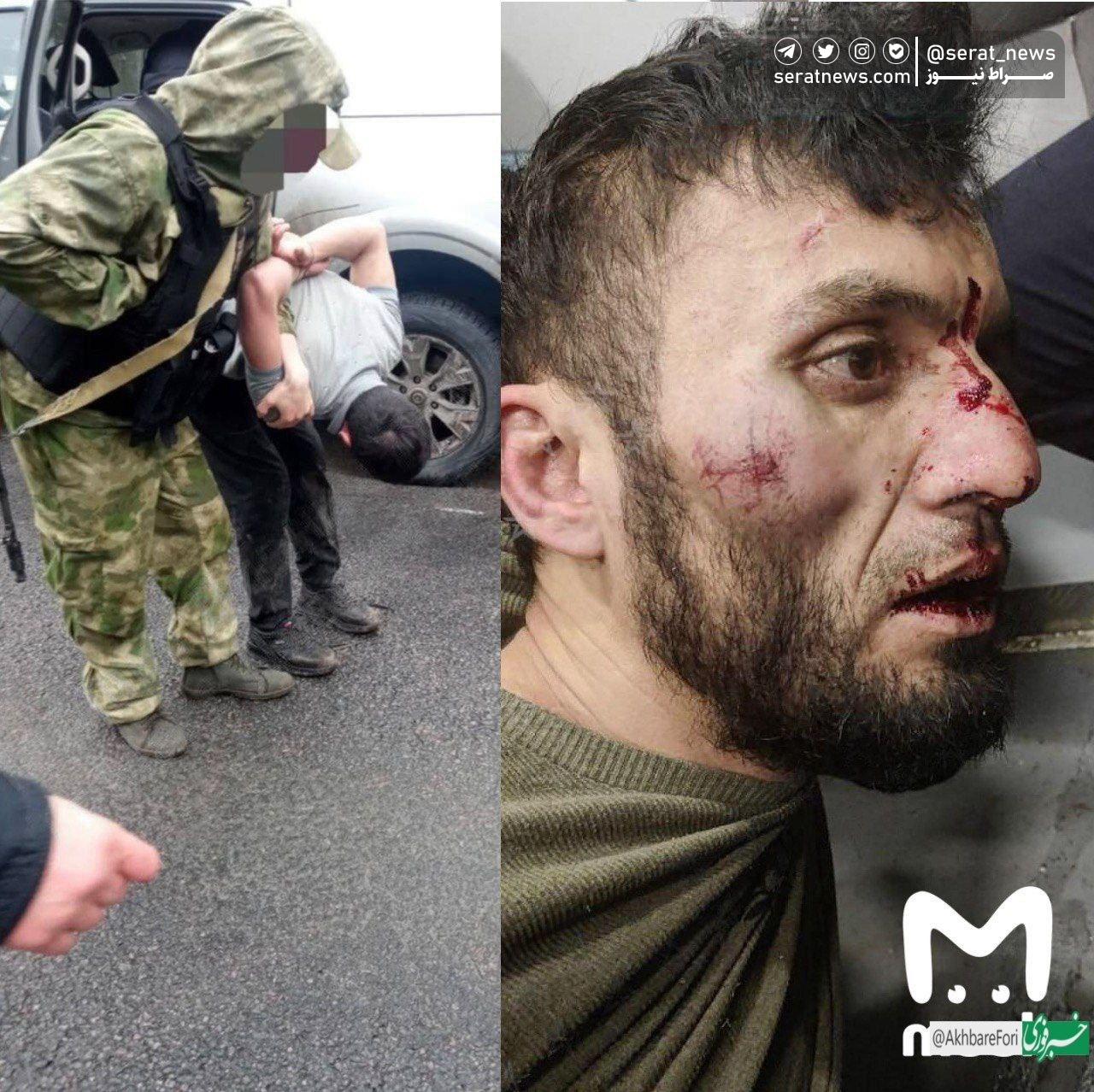 عکس/ تروریست بازداشت‌شده در مسکو