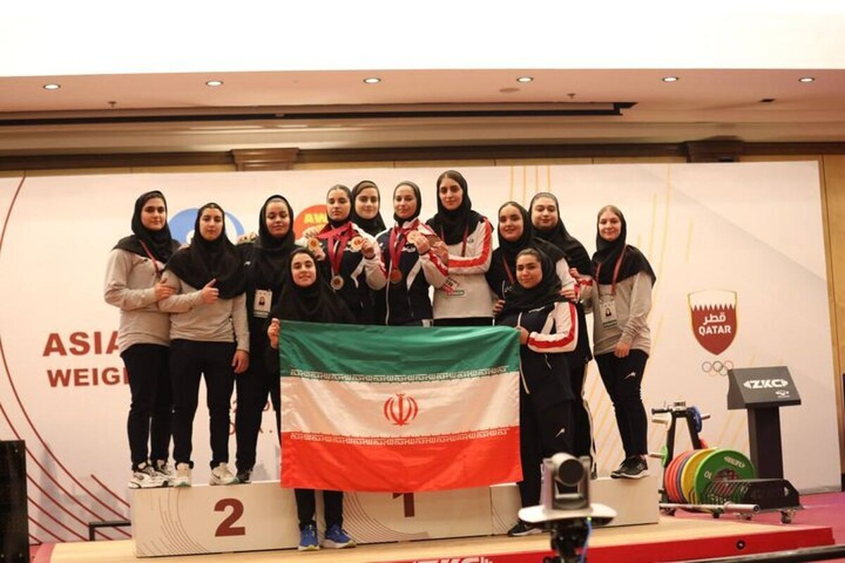 ۶ مدال دختران وزنهبردار در قهرمانی نوجوانان و جوانان آسیا
