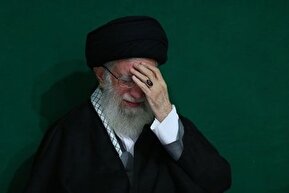 فیلم | اشک‌های رهبر انقلاب برای شعری درباره مکالمه بی‌سیمی شهیدان باکری و کاظمی