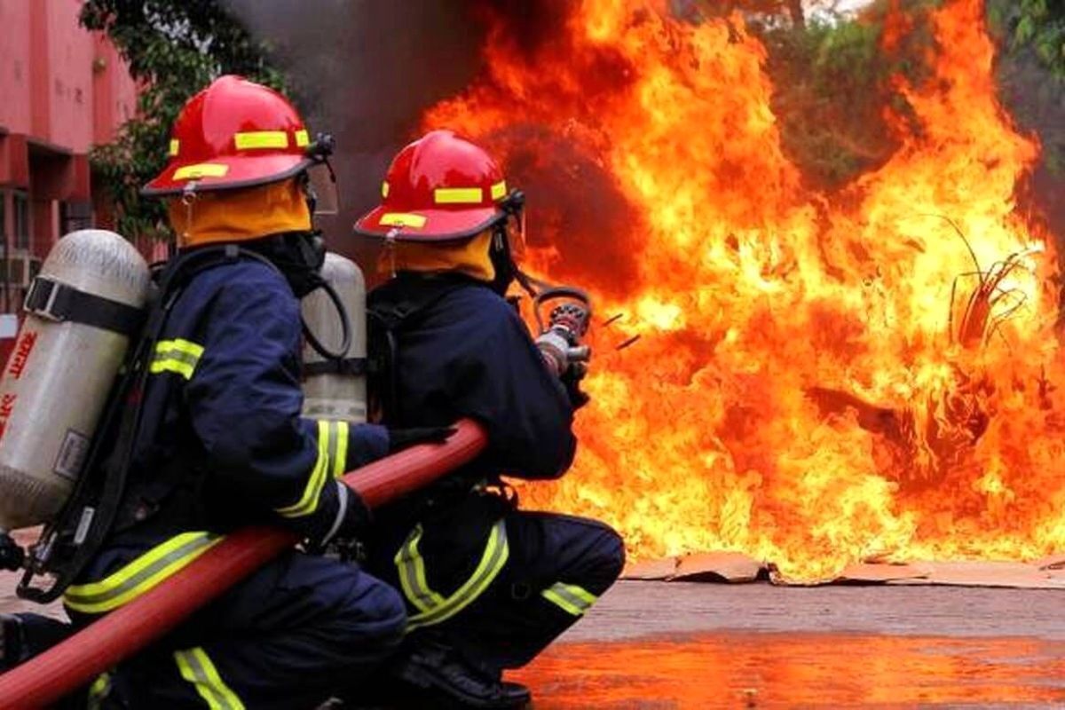 فوری| آتشسوزی در پالایشگاه نفت آبادان