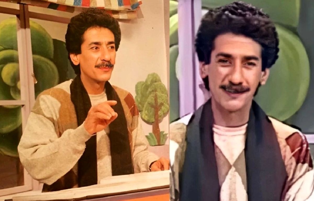 بهرام شاه محمدلو (آقای حکایتی) در کنار همسرش راضیه برومند در گذر زمان