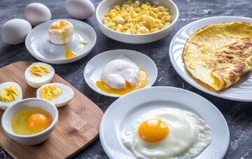 ۳ فایده بی‌نظیر تخم‌مرغ/ روزی چند عدد تخم مرغ بخوریم خوب است؟