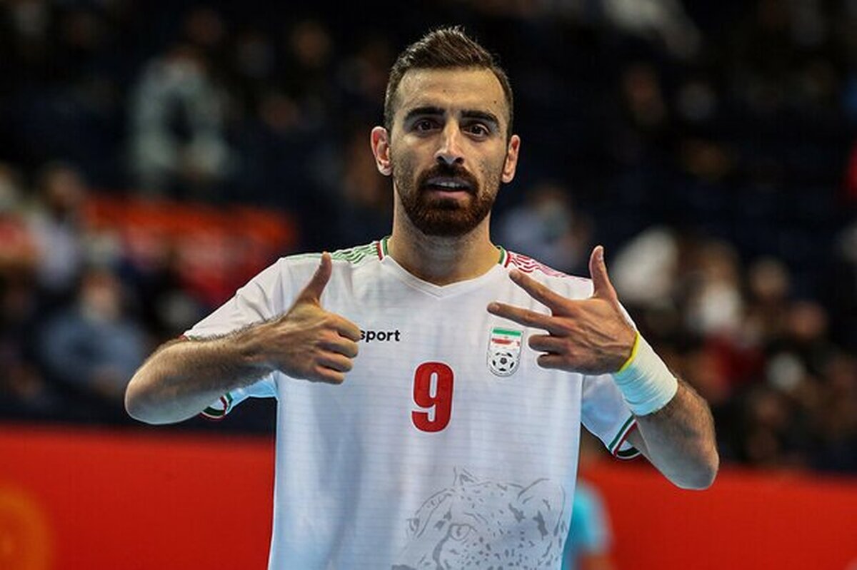 سعید احمدعباسی آقای گل جام ملت‌های فوتسال آسیا شد