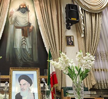 تصاویر| مراسم بزرگداشت سالگرد رحلت امام خمینی (ره) در جامعه زرتشتیان