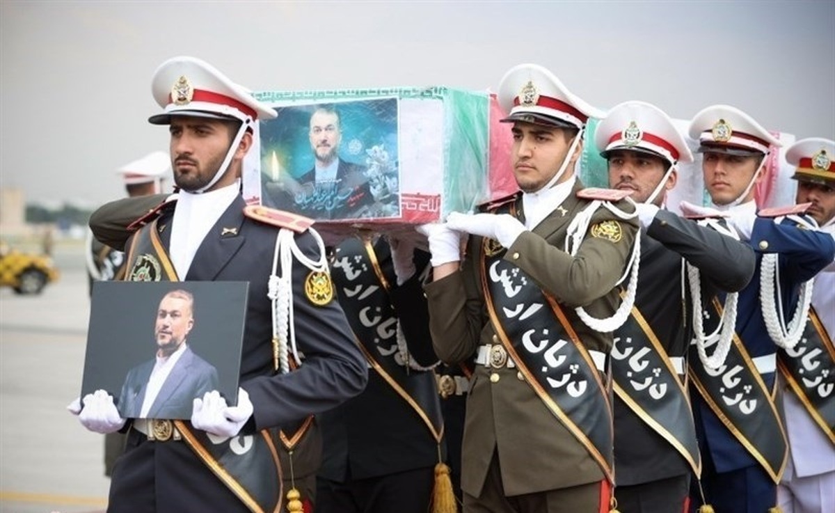 آماده‌سازی‌ محل خاک‌سپاری پیکر شهید امیرعبداللهیان + فیلم