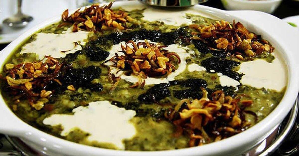 طرز تهیه آش پشت پا لعاب دار خوشمزه و مجلسی