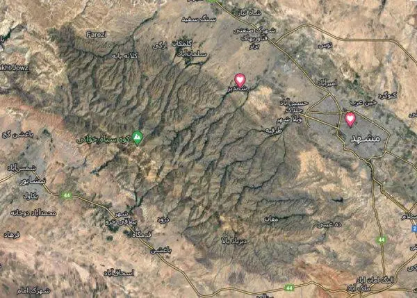 بازماندگان نادرشاه افشار در شاندیز