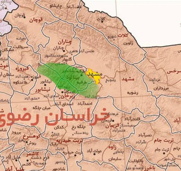 بازماندگان نادرشاه افشار در شاندیز