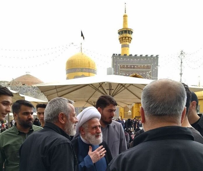 خادم الرضا در مقصد پایانی/ «آمدم ای شاه پناهم بده»