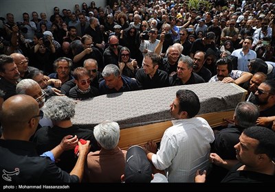 مراسم تشییع سعید راد