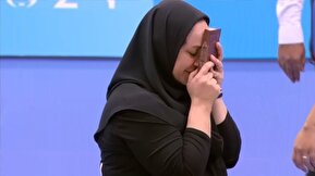 فیلم | سجده شکر ساره جوانمردی پس از کسب اولین مدال طلای کاروان ایران در پارالمپیک پاریس