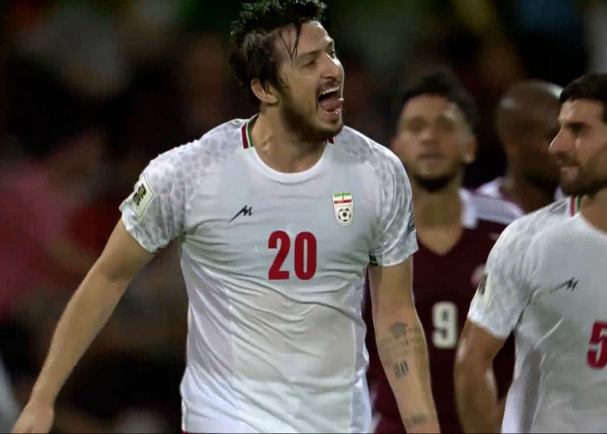 نیمه اول| ایران 1 - قطر 1