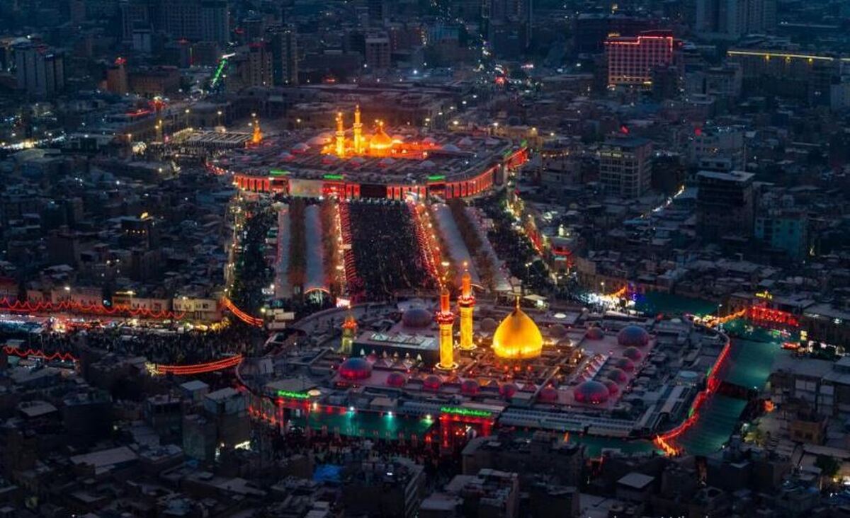 برگزاری مراسم فاتحه‌خوانی برای شهید «سید حسن نصرالله» در بین‌الحرمین