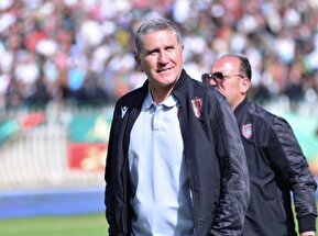 فیلم | سرمربی ا پرسپولیس در نشست خبریِ بازی با الغرافه گریه گرد