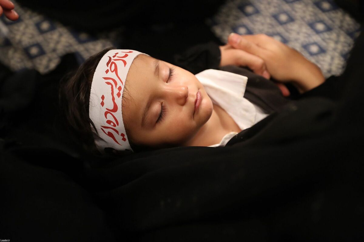 عکس | جانشین شهید حاجی زاده در مراسم بیت رهبری