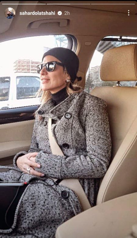 تیپ جذابِ خودرویی سحر دولتشاهی (عکس)