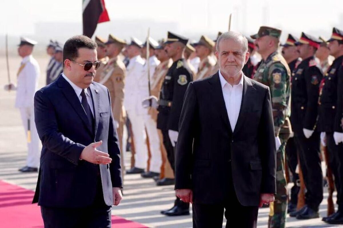 نخست‌وزیر عراق در تماس با پزشکیان: در کنار ایران می‌ایستیم
