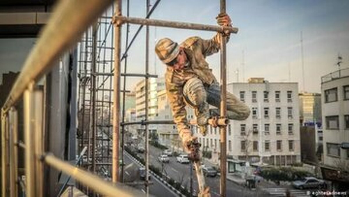 مرگ کارگر ساختمانی بر اثر سقوط از ارتفاع