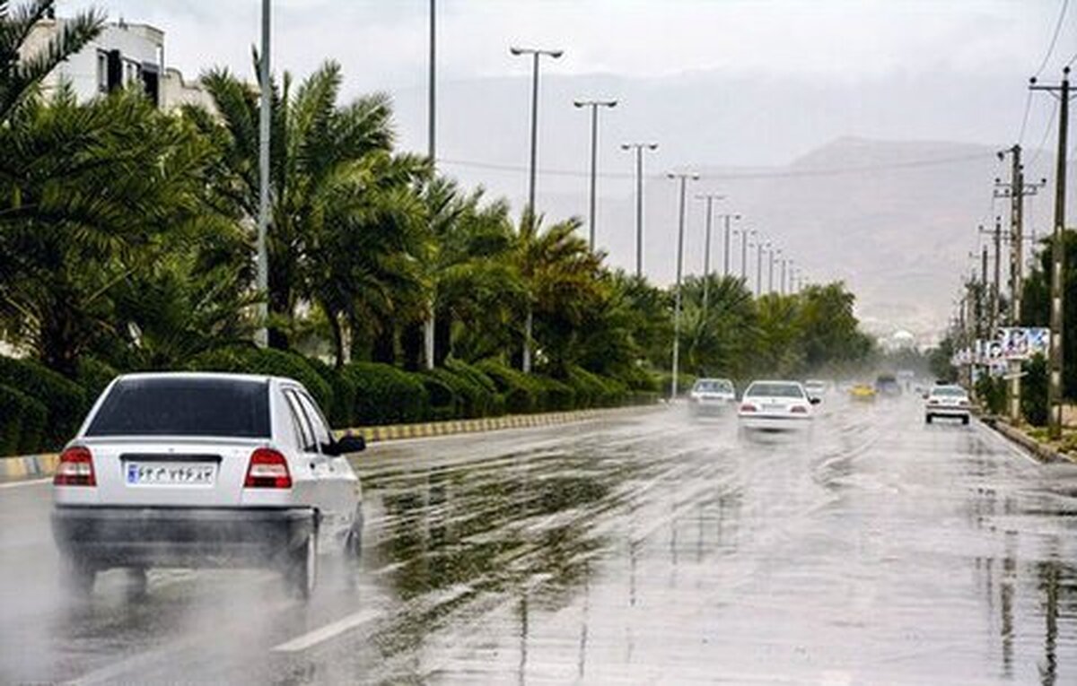 بارش باران در اکثر مناطق کشور