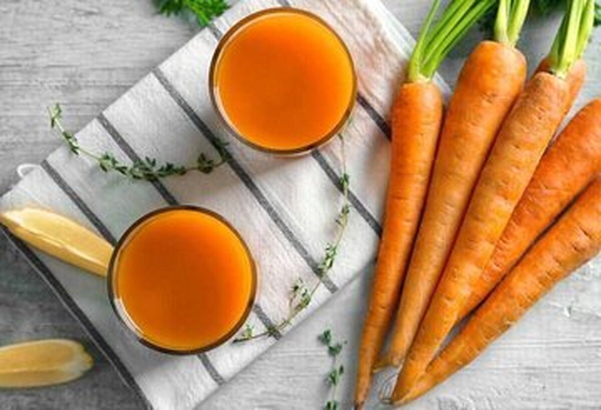 آب هویج موجب چاق‌کننده است؟