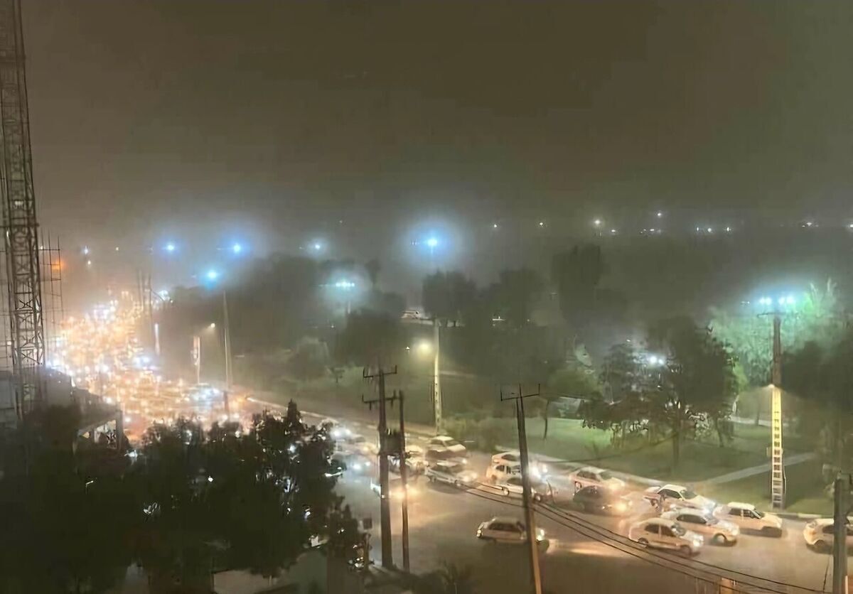 عربستان و عراق منشا توده گرد و غبار در غرب کشور