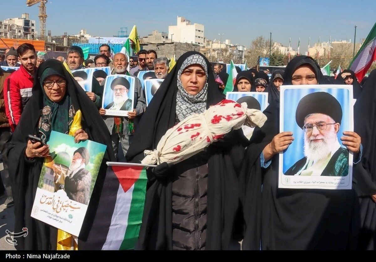 تصاویر | راهپیمایی روز قدس در مشهد