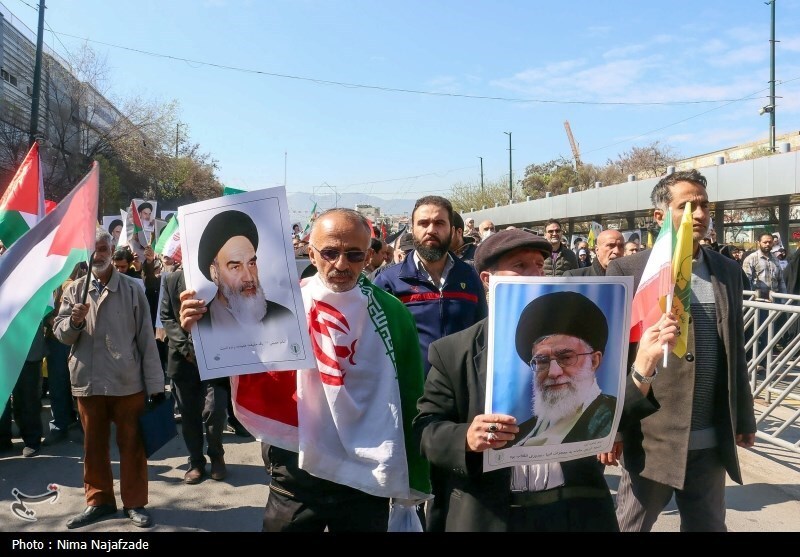 راهپیمایی روز قدس در مشهد