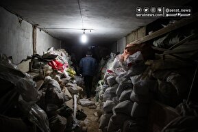 تصاویر| حفاری غیرمجاز زیر بازار بزرگ تهران