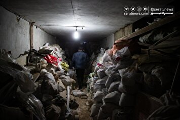 تصاویر| حفاری غیرمجاز زیر بازار بزرگ تهران