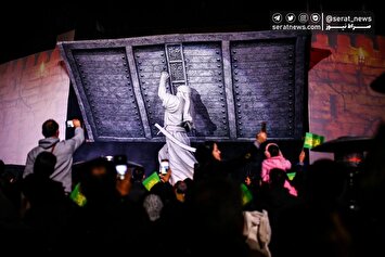 تصاویر| رونمایی از نماد «فاتح خیبر»